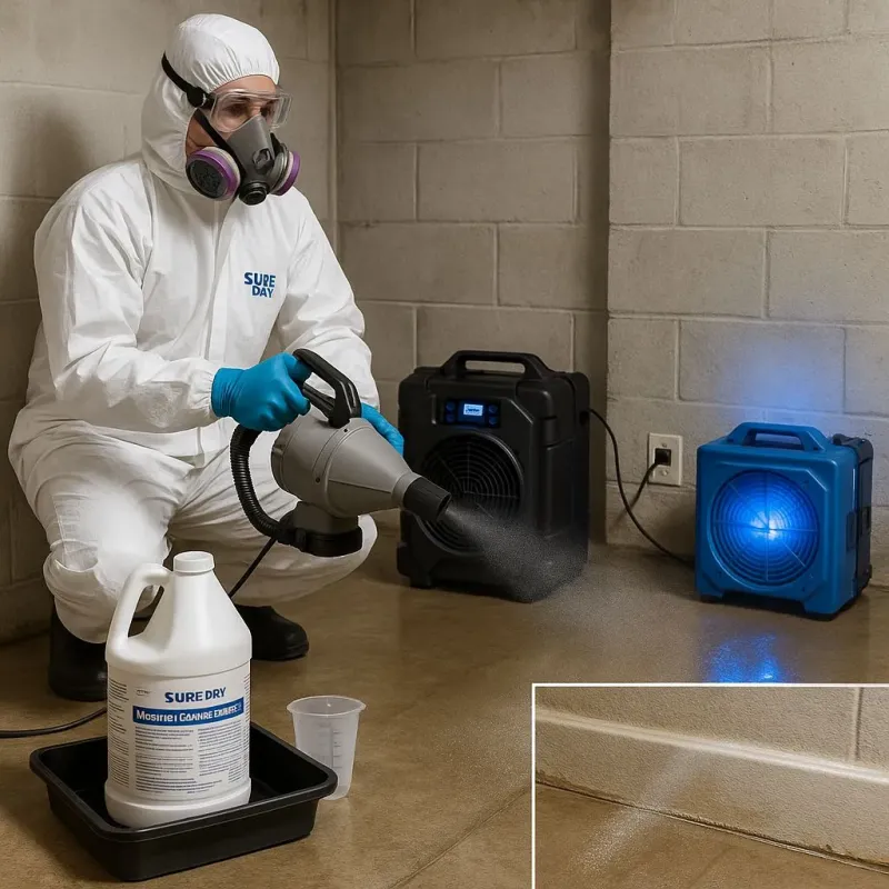 Sanitization and Odor Removal process in Ocoee, FL