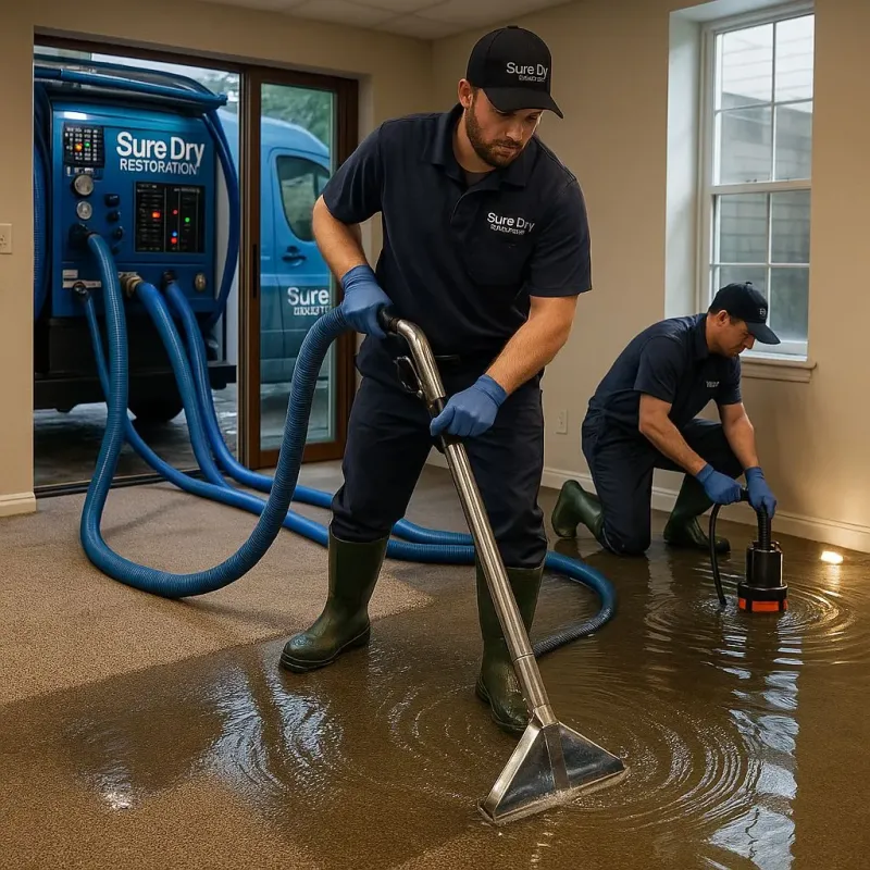 Water Extraction and Removal process in Ocoee, FL